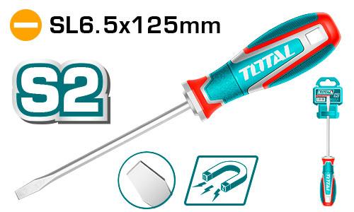 Total-Slotted-screwdriver-SL6.5-125mm-TSDSL6125-Marvi_Sons